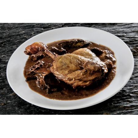 Ente mit Steinpilzen