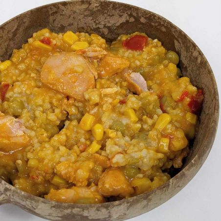 Ración militar - Menú D Occidental - 3000 Kcal