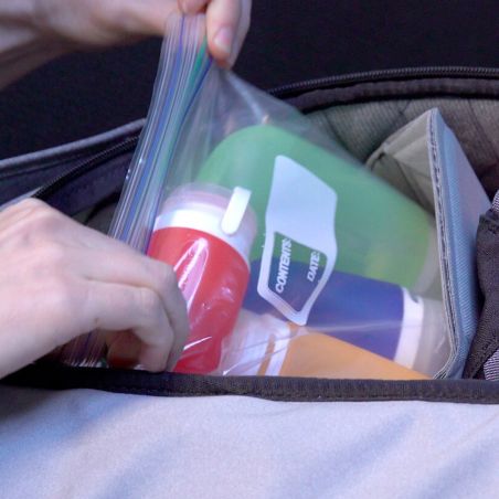 Tubo de viagem flexível humangear GoToob+ - 53 ml