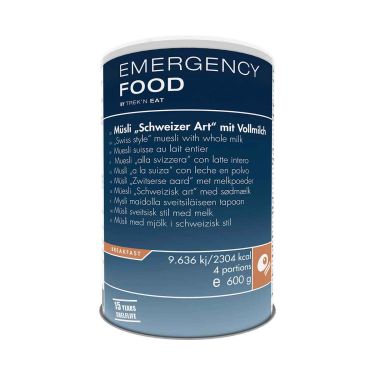 Schweizer Müsli mit Milch - 15 Jahre