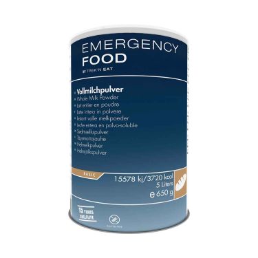 Vollmilchpulver - 650 g - 5,85 L - 15 Jahre