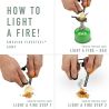 Firesteel Army bio Light My Fire - Acciarino, raschietto con fischietto
