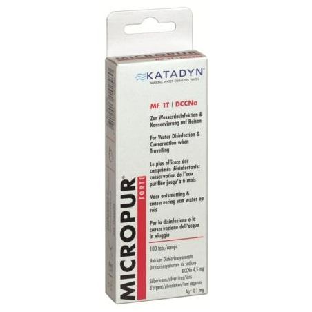 Micropur Forte MF 1T - 100 Tabletten - 1 Tabl./1 L