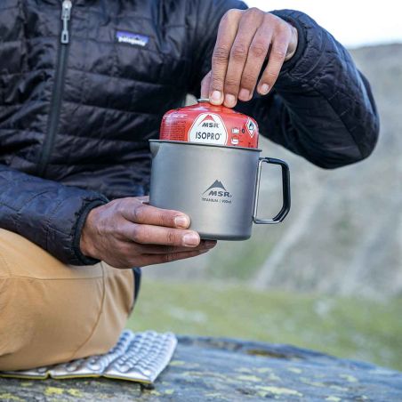 MSR titanium kettle - 0.9 L