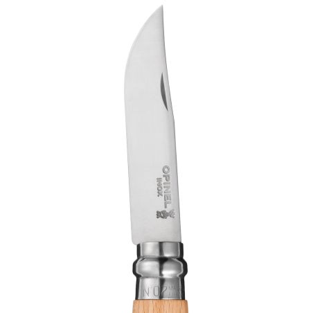 Opinel n°7 Knife - Tradition 8 cm - Stainless Steel, Beech