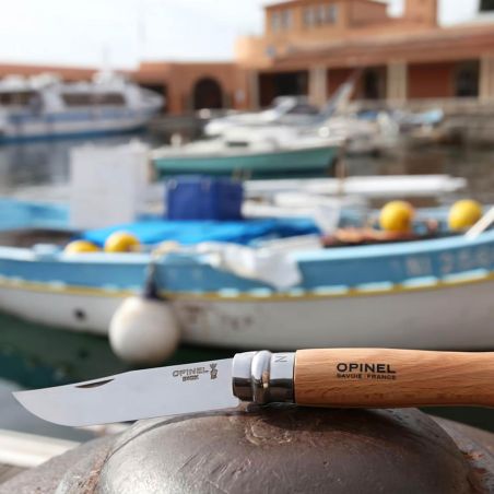 Coltello Opinel n°7 - Tradition 8 cm - Inox, faggio