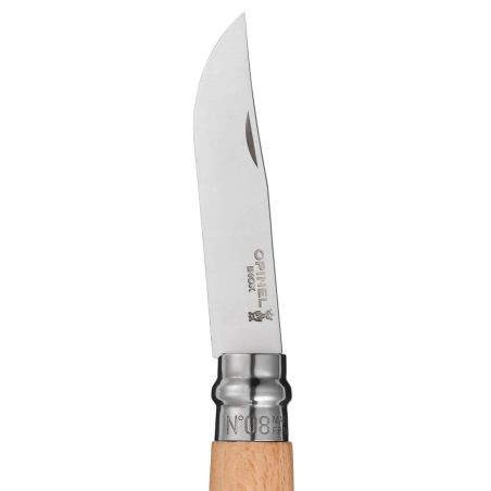 Opinel Messer Nr. 8 - Tradition 8,5 cm - Edelstahl, Buche