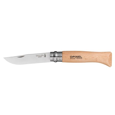 Opinel Messer Nr. 8 - Tradition 8,5 cm - Edelstahl, Buche