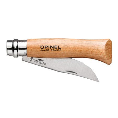 Opinel n°8 Knife - Tradition 8.5 cm - Stainless Steel, Beech