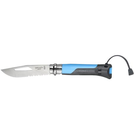 Coltello Opinel n°8 Outdoor - Mare e montagna 8,5 cm