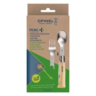 Komplett Picnic+ set Opinel nr 8