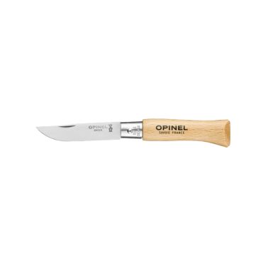 Opinel kniv nr 4 - Tradition 5 cm - Rostfritt stål, bok