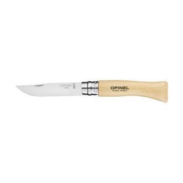 Opinel No.6 Knife - Tradition 7 cm - Stainless steel, beech