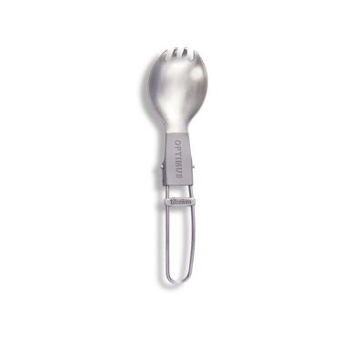 Opvouwbare titanium spork Optimus
