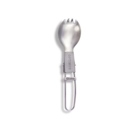 Spork plegable de titanio Optimus