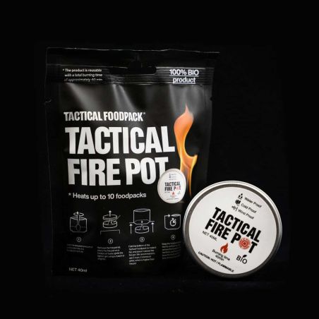 Hornillo y gel Tactical Fire Pot - 40 ml