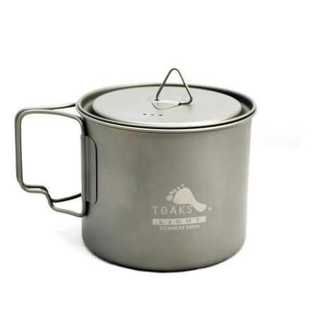 Pentola in titanio Toaks Ultralight - 0,55 L