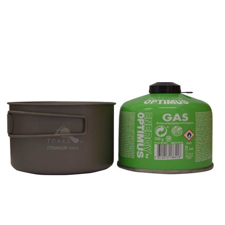 Toaks Ultralight Titanium Pot - 0.7 L
