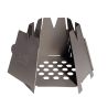 Vargo Hexagon Folding Wood Stove - Titanium