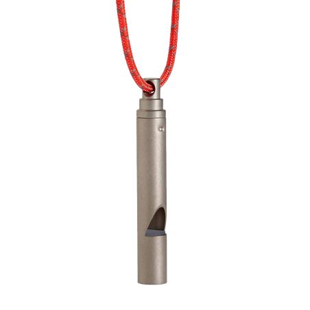 Vargo Emergency Whistle - Titanium
