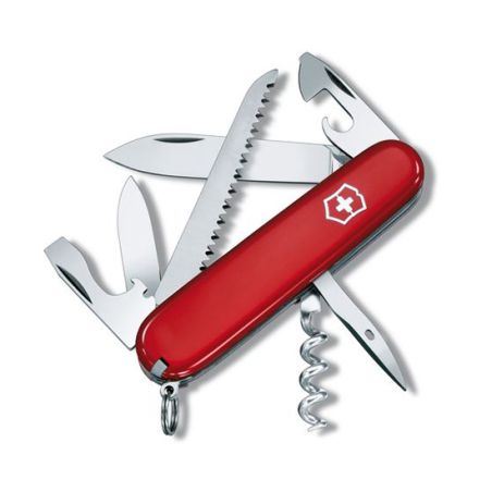 Schweizer Taschenmesser Victorinox Camper - 13 Funktionen - Rot
