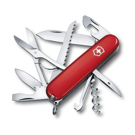 Canivete suíço Victorinox Huntsman - 15 ferramentas - Vermelho