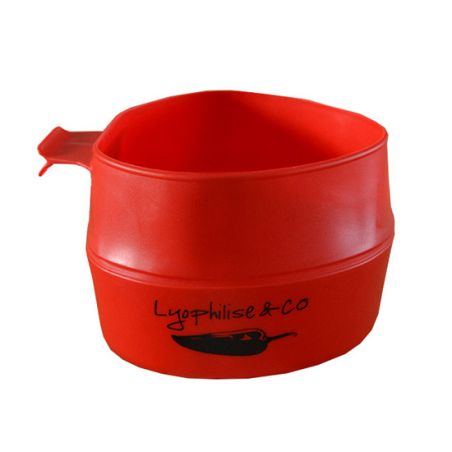 Bol plegable rojo - Fold-A-Cup Big - 0,6 L