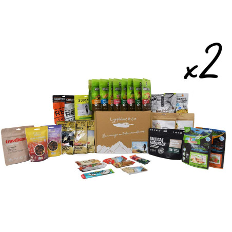 Gefriergetrocknetes Sparpaket - 14 Tage - 2 Mahlzeiten/Tag