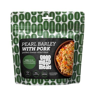 Pearl barley with pork