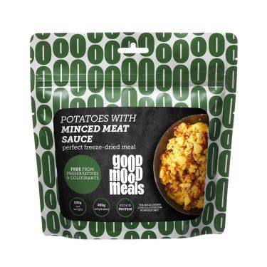 Kartoffeln in Sauce mit Hackfleisch