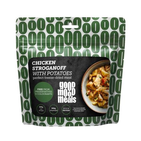 Kurczak Stroganow z ziemniakami