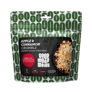 Apple and cinnamon crumble