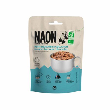 Muesli banana cioccolato biologico