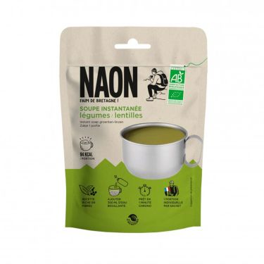 Zuppa biologica verdure, lenticchie