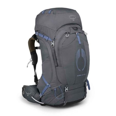 Sac à dos de randonnée Osprey Aura AG 65 - Femme - Gris