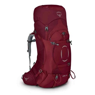 Zaino da trekking Osprey Ariel 55 - Donna - Rosso