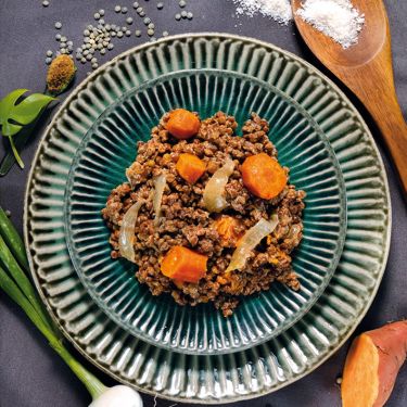 Dahl de lentejas verdes