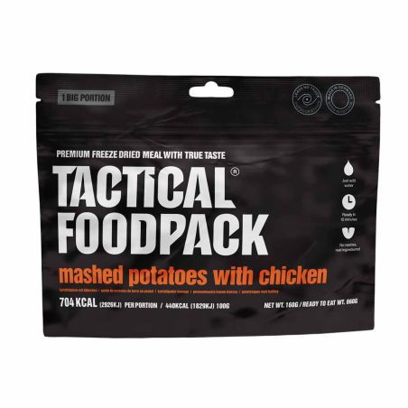 Purée de pommes de terre et poulet - Grand format