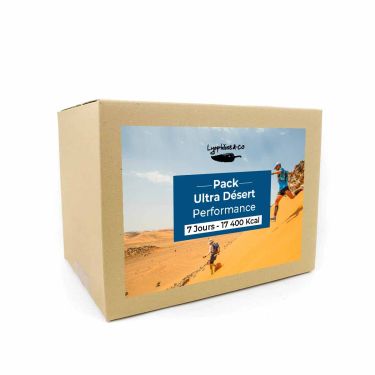 Pack Ultra Deserto 7 giorni Performance - 17.400 Kcal
