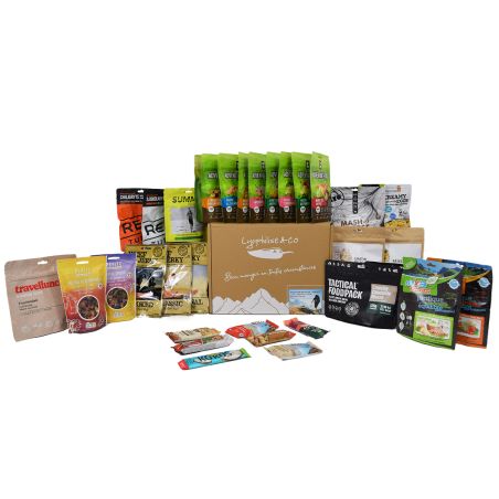 Pack 7 day budget with snacks - ON RECEIPT