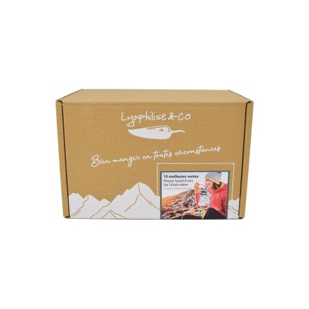 Sélection - 10 meilleures ventes - Repas lyophilisés