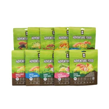 Selection - 10 freeze dried meals - Adventure Food