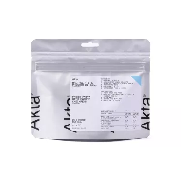 Massa fresca com puré de grão-de-bico