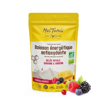 Boisson antioxydante bio - MELTONIC - Fruits rouge - Format éco 700g