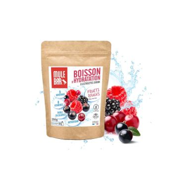 Bebidas de hidratación Mulebar - Frutos rojos