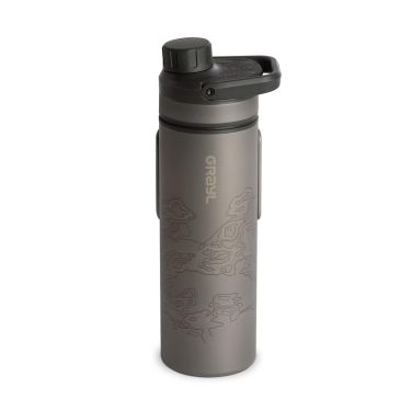 Grayl UltraPress Wasserfilter aus Titan