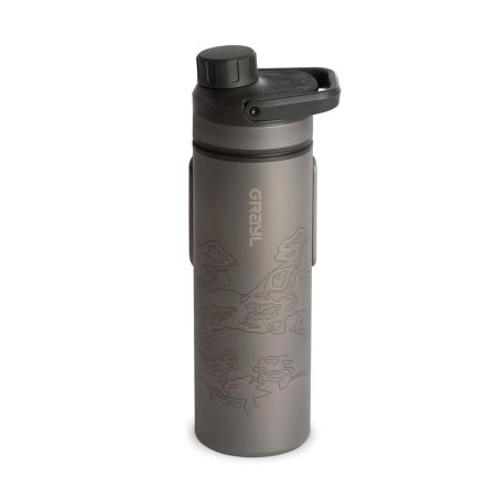Grayl UltraPress titanium water purifier