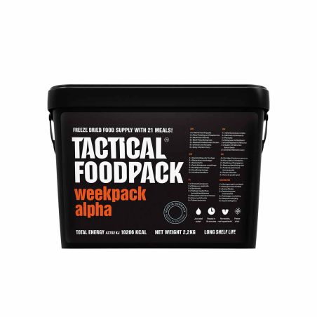 7-Tage-Paket im Alpha-Eimer – trekking nahrung – 8 Jahre