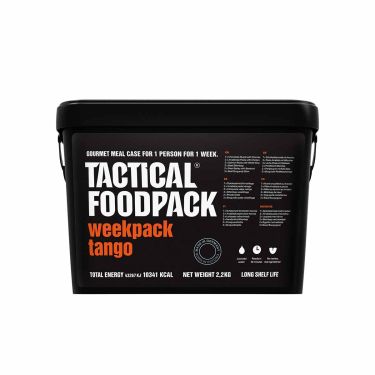 7-Day Pack in Tango Bucket - Freeze Dried Food - 8 Years