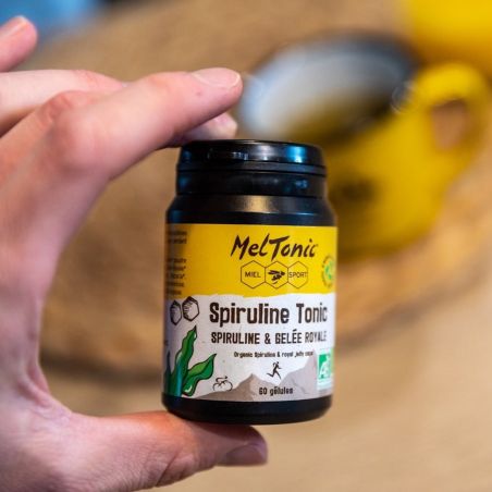 Spiruline bio Meltonic - 60 gélules